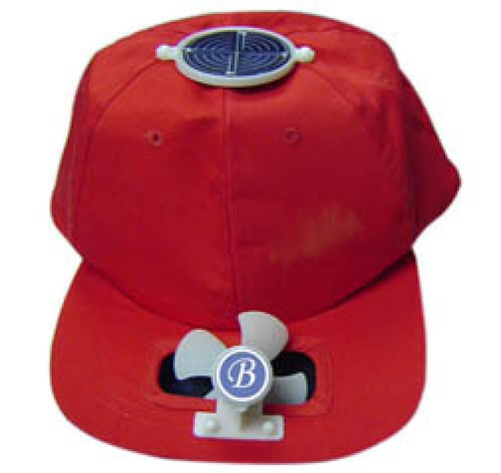 Cappellino con ventilatore solare
