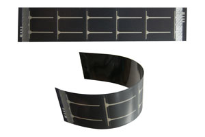 Cella solare flessibile 3V - 25mA - 114x25mm. PowerFilm MP3-25