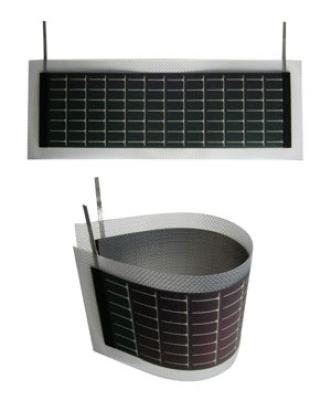Cella solare da esterno flessibile 15.4V - 50mA - 270x98mm. PowerFilm PT15-75